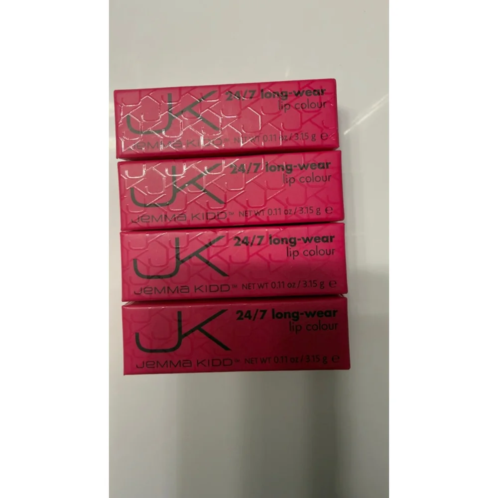 Women's 4pcs Jemma Kidd 7 Lip Colour Set Monroe & Tempress